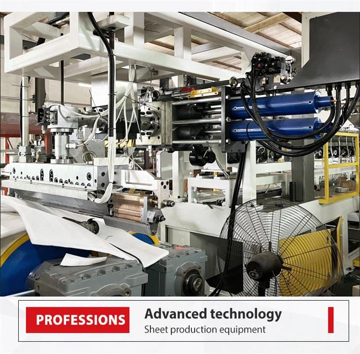 Extruding Machine Single Screw PET Plastic Extrusion Machine